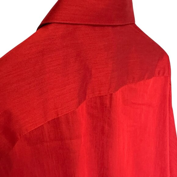 Kenneth Cole Reation red dress shirt 17.5x34-35 Regular fit NWT - Picture 8 of 12
